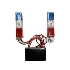 LUZ ESTROBO AZUL – BLANCO - ROJO