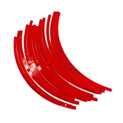 Calca reflejante rin 17/18 rojo (43-0506-001)