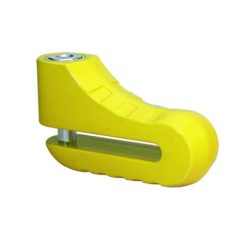 Candado de disco para motocicleta Sxp 501j Amarillo 10mm