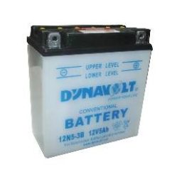 BATERÍA ACUMULADOR DYNAVOLT 12N5-3B (12N5-3B)