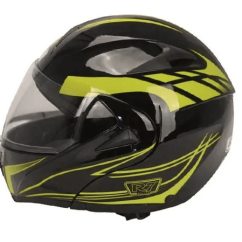 Casco abatible R7 Racing talla M. DOT amarillo/negro (7101-1215 )