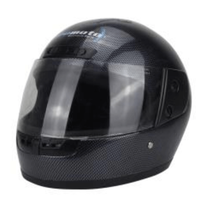 CASCO CERRADO PROMOTO. FIBRA DE CARBONO M NEGRO (7103-2387)