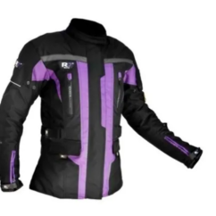 CHAMARRA DEPORTIVA R7 RACING G MORADO. TEXTIL PARA DAMA