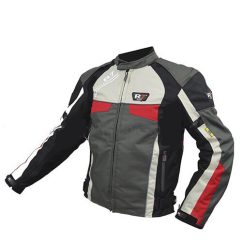 CHAMARRA DEPORTIVA R7 RACING TALLA XL ROJO NEGRO GRIS