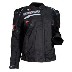 CHAMARRA P/DAMA DEPORTIVA R7 RACING S NGO/ROJ R7-243 TEXTIL