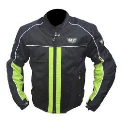 CHAMARRA DEPORTIVA R7 RACING L VERDE R7-309 TEXTIL VENTILADO
