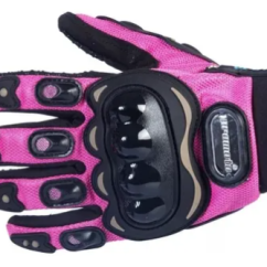 Guantes vel PROMOTO talla m color rosa
