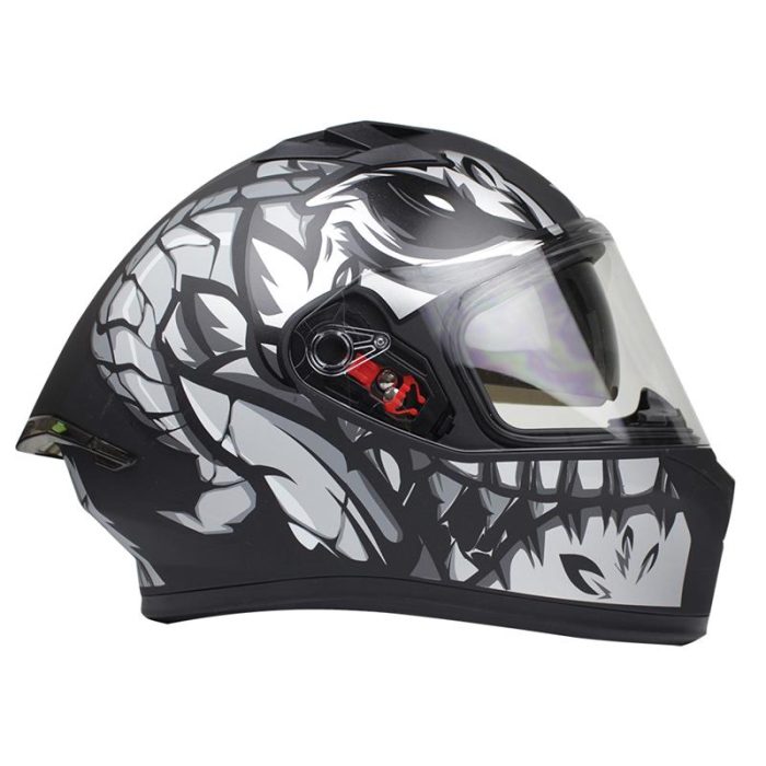CASCO RODA COURSE PLATEADO MATE MAGMA L CERRADO SVS. DOT (80-2933-001)