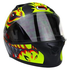 CASCO RODA COURSE AMARILLO MATE MAGMA XL CERRADO SVS (80-2937-001)