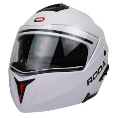 CASCO BLANCO ABATIBLE RODA REVENGE TALLA M. CERTIFICACIÓN DOT (80-5785-001)