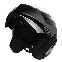 CASCO NEGRO/PLATA ABATIBLE RODA REVENGE ROCKET XG DOT GAFA INTERIOR (80-5790-001)