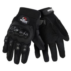 GUANTES NEGROS RODA C/LIMPIA MICA/TOUCHSCREEN PROTECCIÓN TALLA XL (83-6014-001)