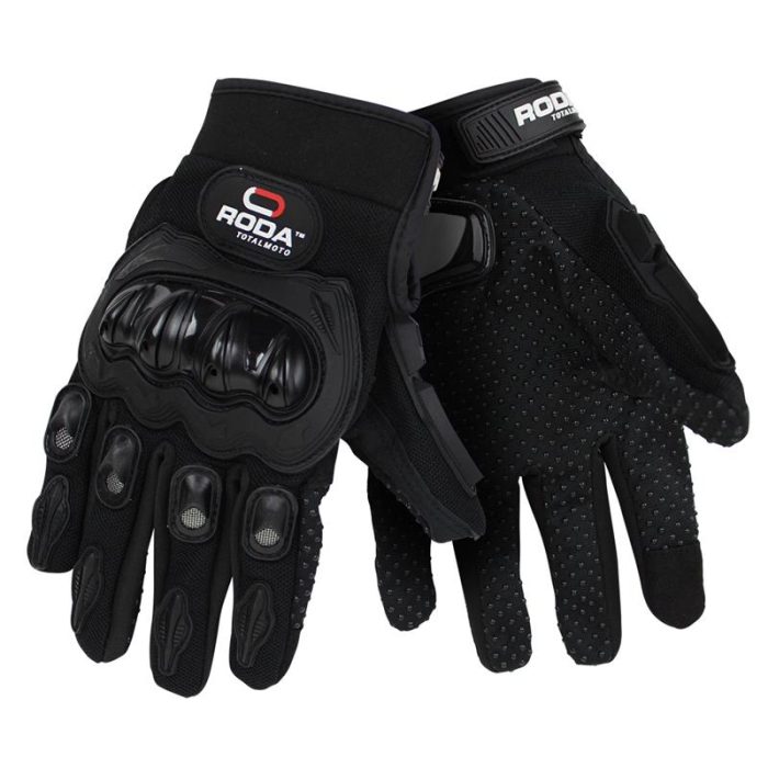 GUANTES NEGROS RODA C/LIMPIA MICA/TOUCHSCREEN PROTECCIÓN TALLA XL (83-6014-001)