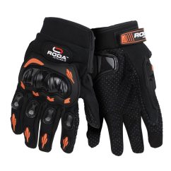 GUANTES NARANJA/NEÓN RODA C/LIMPIA MICA/TOUCHSCREEN TALLA XXL (83-6019-001)