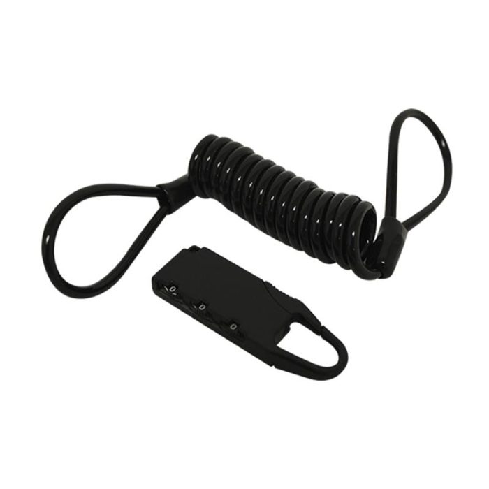 Candado Cable Espiral 4x1000mm (recordatorio) (99-1704-001)