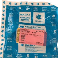 BALATAS DELANTERAS BAJAJ AVENGER 150/220 / PULSAR 180/220