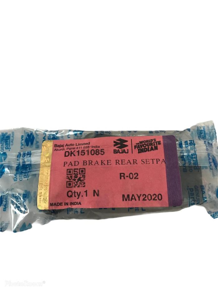 BALATAS TRASERAS BAJAJ PULSAR NS/RS200/DOMINAR400