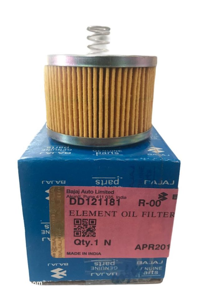 FILTRO DE ACEITE BAJAJ PULSAR 135/ DISCOVER 125/ PLATINA/BOXER
