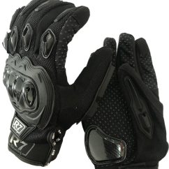 GUANTES R7 NEGRO TALLA "L"