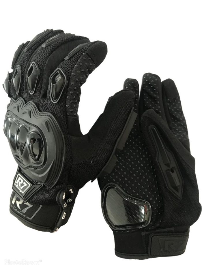 GUANTES R7 NEGRO TALLA "M"
