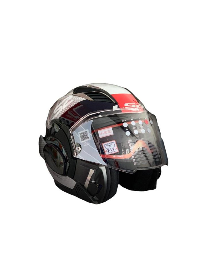 CASCO LS2 VALIANT II CITIUS BCO/AZL TALLA "M" - Image 2