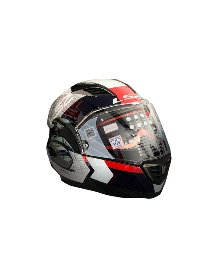 CASCO LS2 VALIANT II CITIUS BCO/AZL TALLA "M"