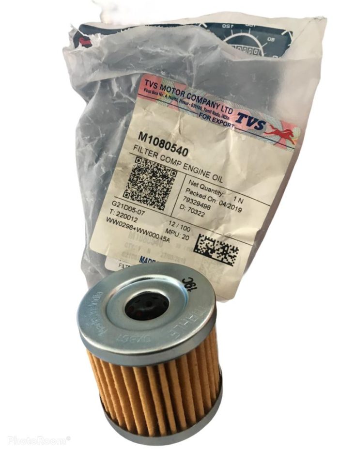 FILTRO DE ACEITE TVS APACHE 200/180/160
