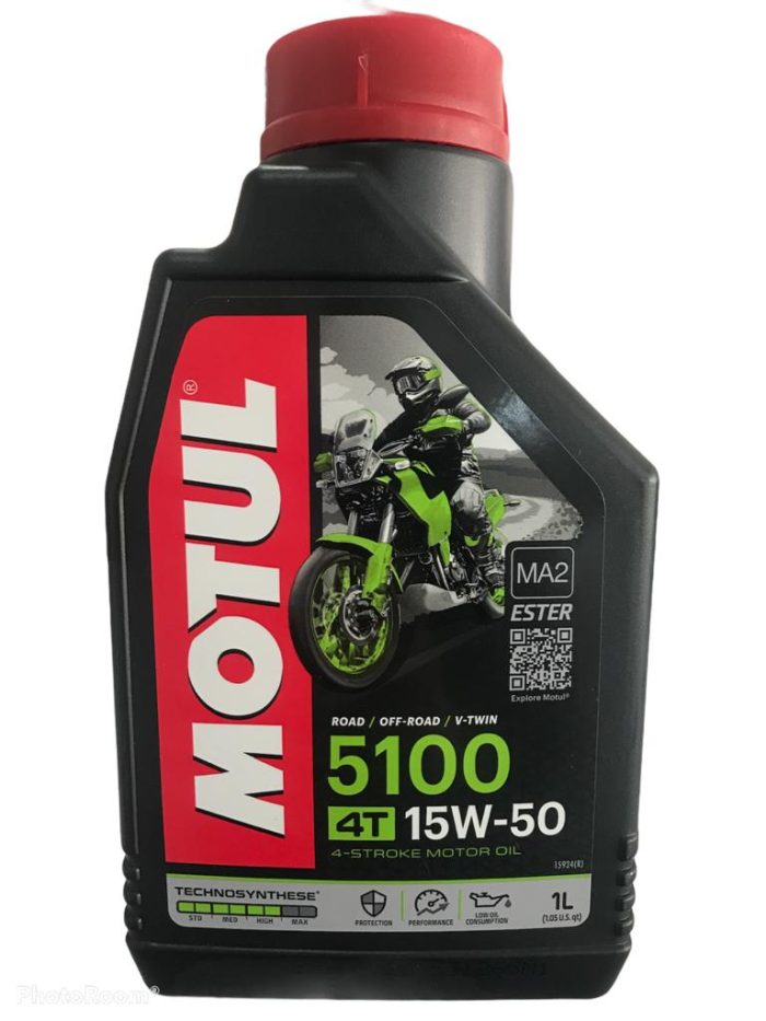 ACEITE MOTUL 5100 15W50 SEMI SINTETICO