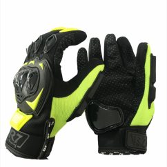 GUANTES R7 RACING AMARILLO TALLA "S"
