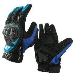 GUANTES R7 RACING AZUL TALLA "L"
