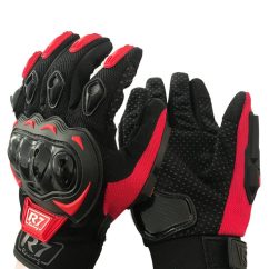 GUANTES R7 RACING ROJO TALLA "L"
