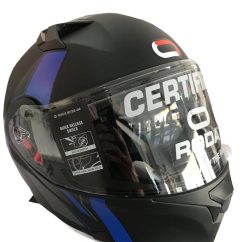 CASCO ABATIBLE RODA RUSH AZUL/NEGRO TALLA “L” DOT