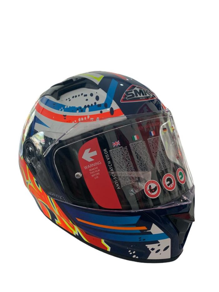 CASCO CERRADO SMK STELLAR GRAFFITI TALLA "M" - Image 3