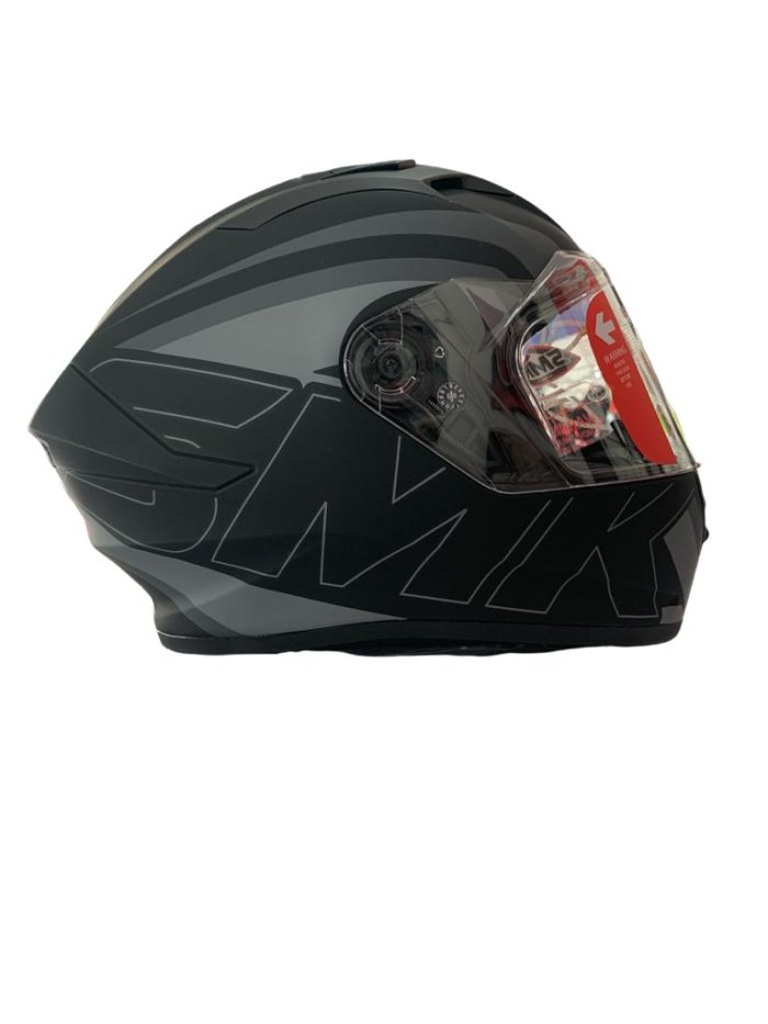 CASCO CERRADO SMK STELLAR NEGRO MATE TALLA "L" - Image 2