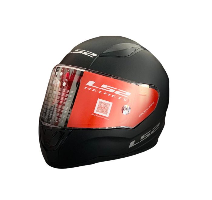 CASCO LS2 RAPID NEGRO MATE TALLA "S"
