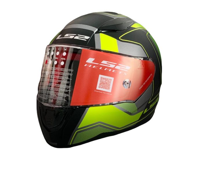 CASCO LS2 RAPID CARRERA NGO/AMA TALLA "L"