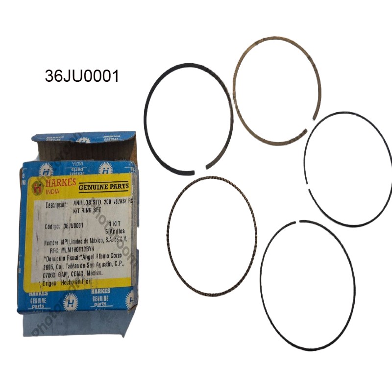 ANILLOS BAJAJ PULSAR 200 CARB-FI