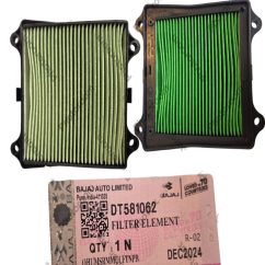 FILTRO AIRE BAJAJ PULSAR NS/RS200FI/ NS160/DOMINAR 400/250