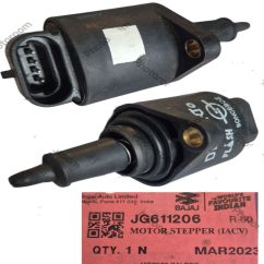 VALVULA IACV PASO DE AIRE EN MARCHA MINIMA BAJAJ DOMINAR 400/250 PULSAR RS200 N250