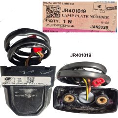 LUZ DE PORTAPLACA BAJAJ N250-160