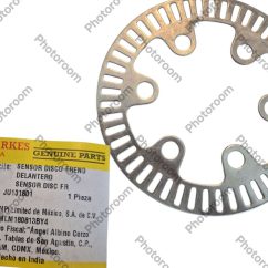 DISCO SENSOR ABS DEL BAJAJ PULSAR RS200/NS200 FI